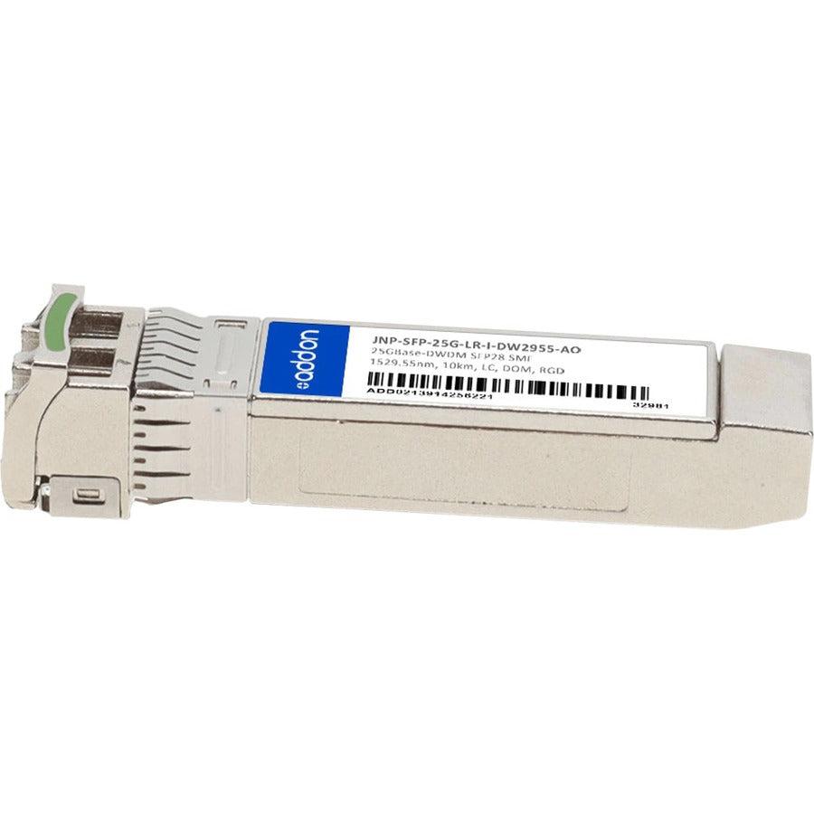 Addon Networks Jnp-Sfp-25G-Lr-I-Dw2955-Ao Network Transceiver Module Fiber Optic Sfp28 1529.55 Nm