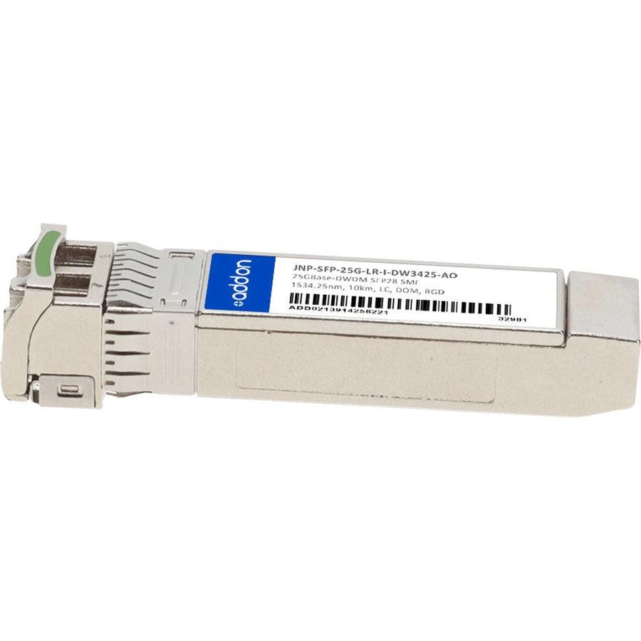 Addon Networks Jnp-Sfp-25G-Lr-I-Dw3425-Ao Network Transceiver Module Fiber Optic Sfp28 1534.25 Nm