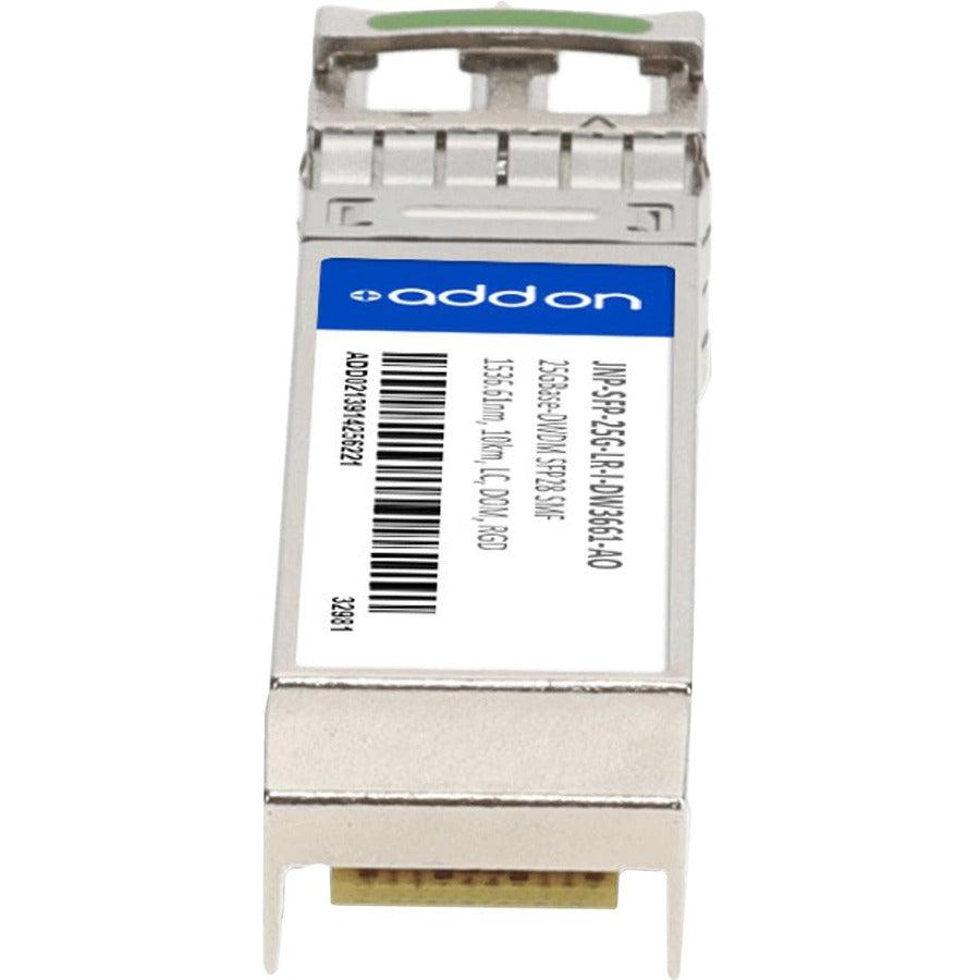 Addon Networks Jnp-Sfp-25G-Lr-I-Dw3661-Ao Network Transceiver Module Fiber Optic Sfp28 1536.61 Nm