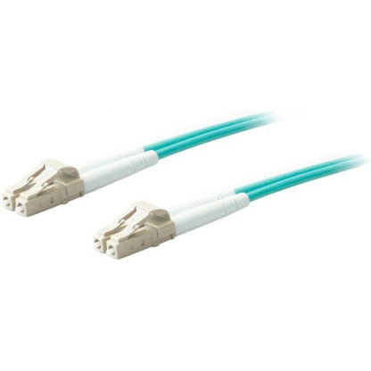 Addon Networks Lc - Lc, Lomm, Om4, 10M Fibre Optic Cable Ofc Turquoise