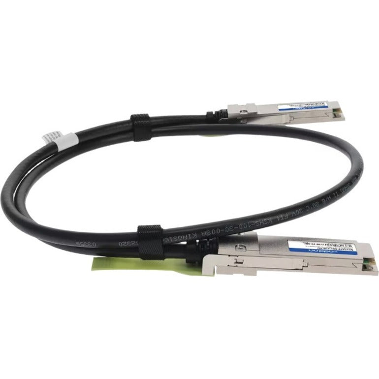 Addon Networks Mcp1650-H00Ae30-Ao Infiniband Cable 0.5 M Qsfp56 Black