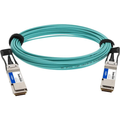 Addon Networks Mfs1S00-H001E-Ao Infiniband Cable 1 M Qsfp56 Aqua Colour