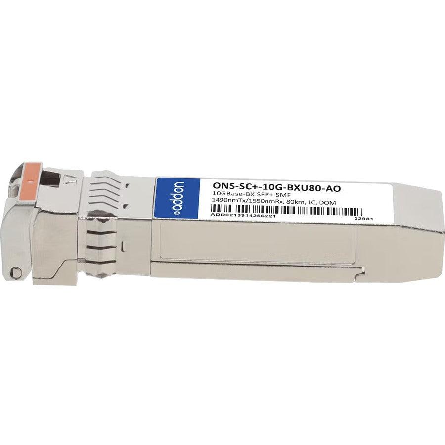 Addon Networks Ons-Sc+-10G-Bxu80-Ao Network Transceiver Module Fiber Optic 10000 Mbit/S Sfp+