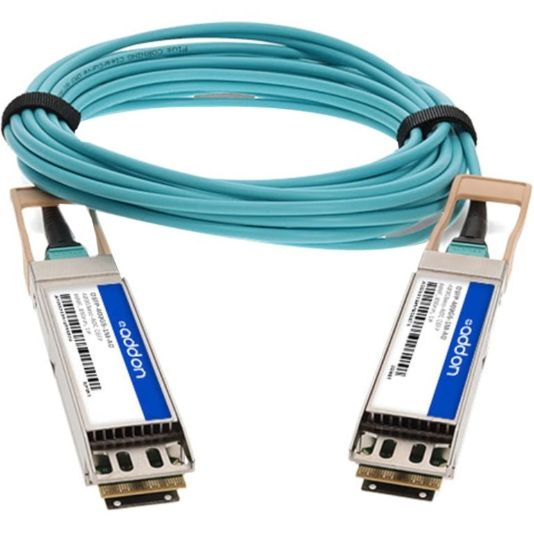 Addon Networks Osfp-400Gb-1M-Ao Infiniband Cable Aqua Colour