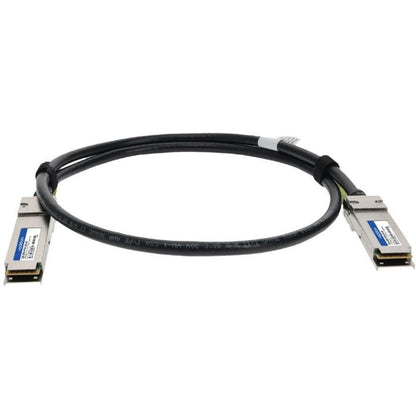 Addon Networks Q56-200G-Pdac1M-Ao Infiniband Cable 1 M Qsfp56 Black, Silver