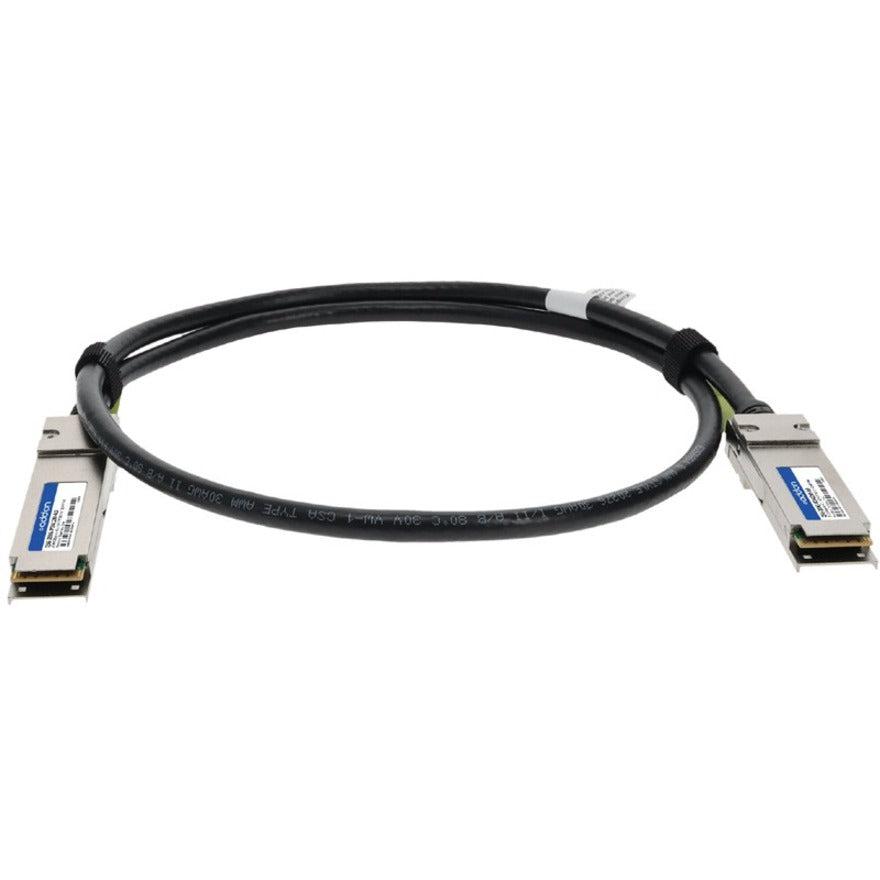 Addon Networks Q56-200G-Pdac2M-Ao Infiniband Cable 2 M Qsfp56 Black, Silver