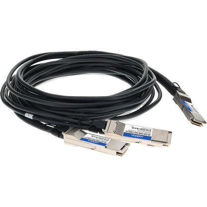 Addon Networks Q56-2Q56-200Gb-Pdac1-5Miblz-Ao Infiniband Cable 1.5 M Qsfp56 2X Qsfp56 Black