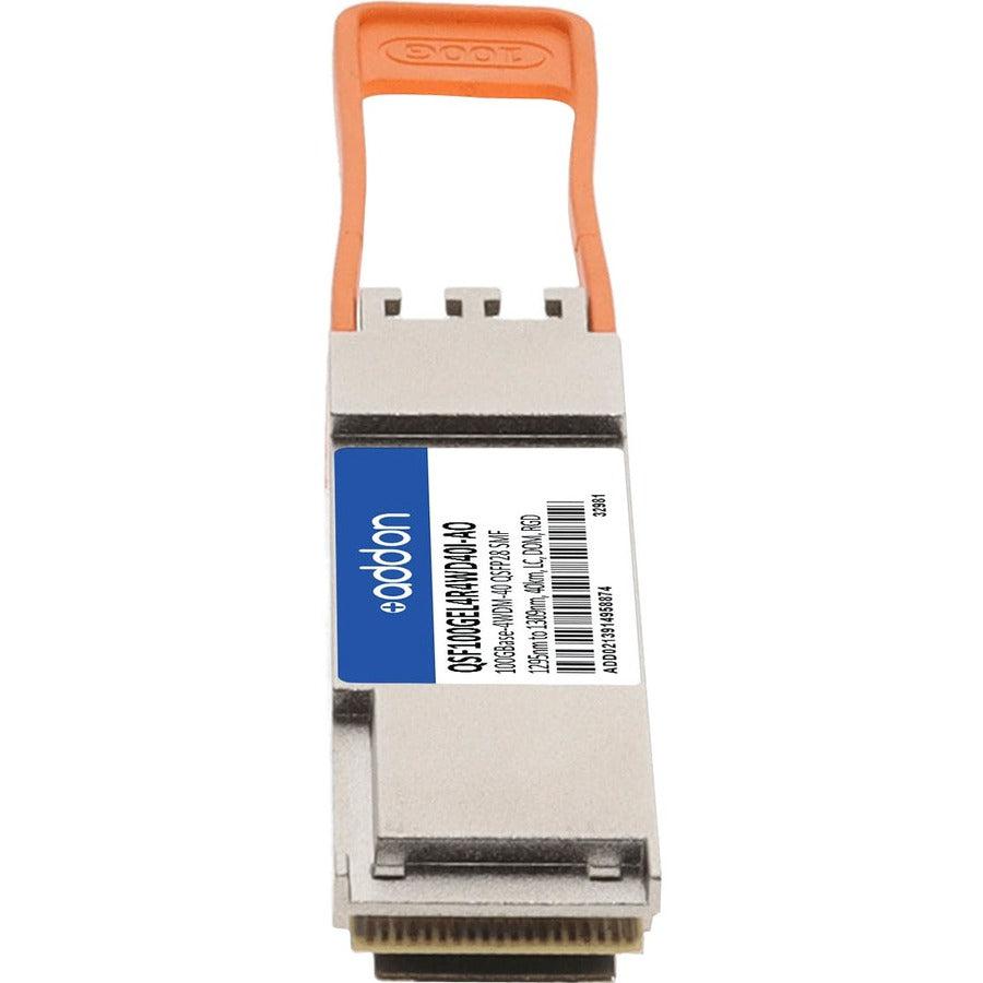 Addon Networks Qsfp-100G-Erl4-Ar-4Wdm-40-I-Ao Network Transceiver Module Qsfp28 1309 Nm