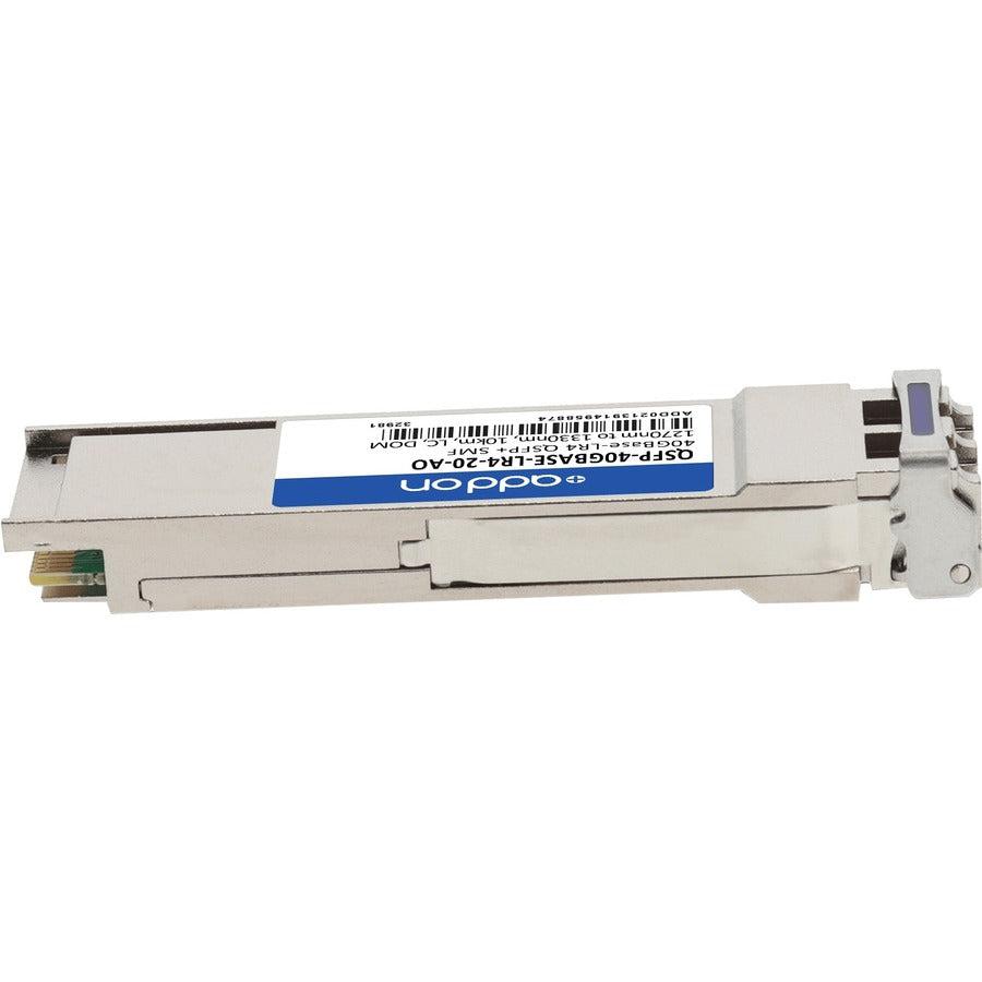 Addon Networks Qsfp-40Gbase-Lr4-20-Ao Network Transceiver Module Fiber Optic Qsfp+