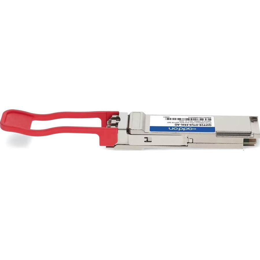 Addon Networks Qsfp28-Otu4-Er4L-Ao Network Transceiver Module Fiber Optic 100000 Mbit/S 1309 Nm