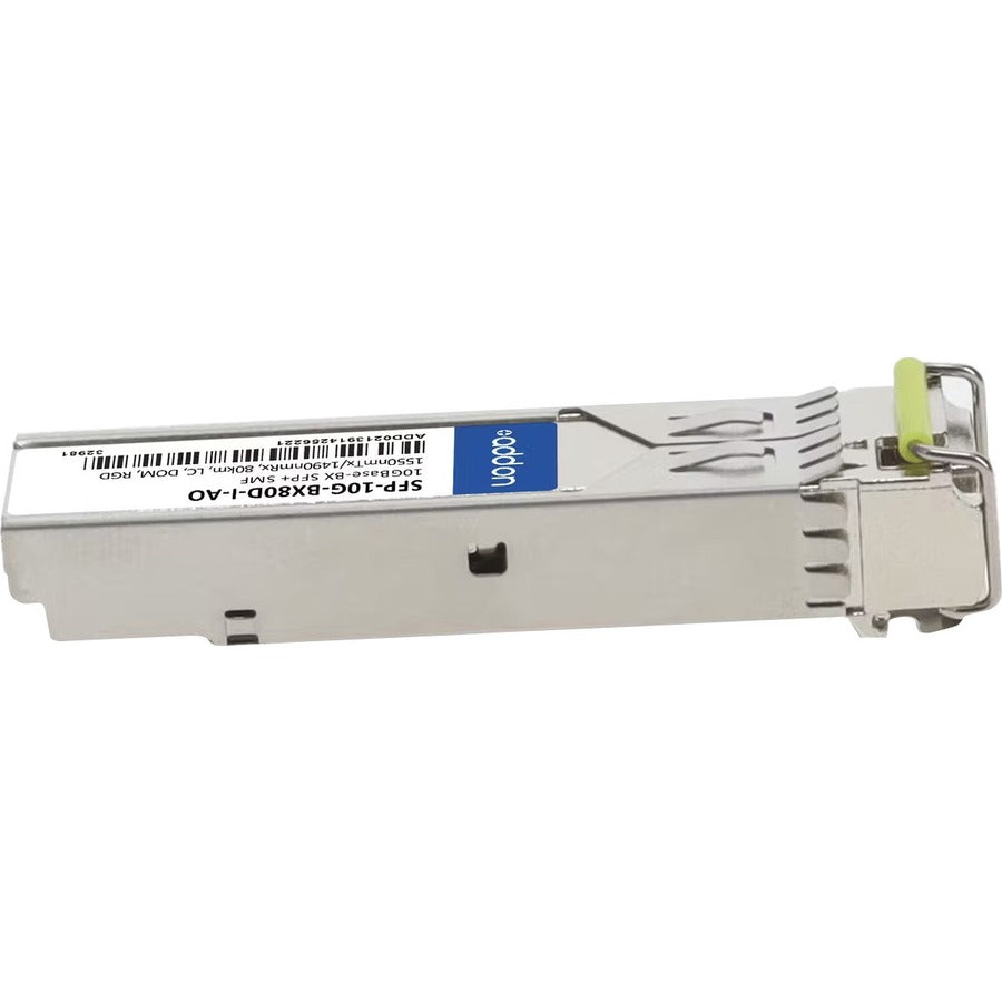 Addon Networks Sfp-10G-Bx80D-I-Ao Network Transceiver Module Fiber Optic 10000 Mbit/S Sfp+