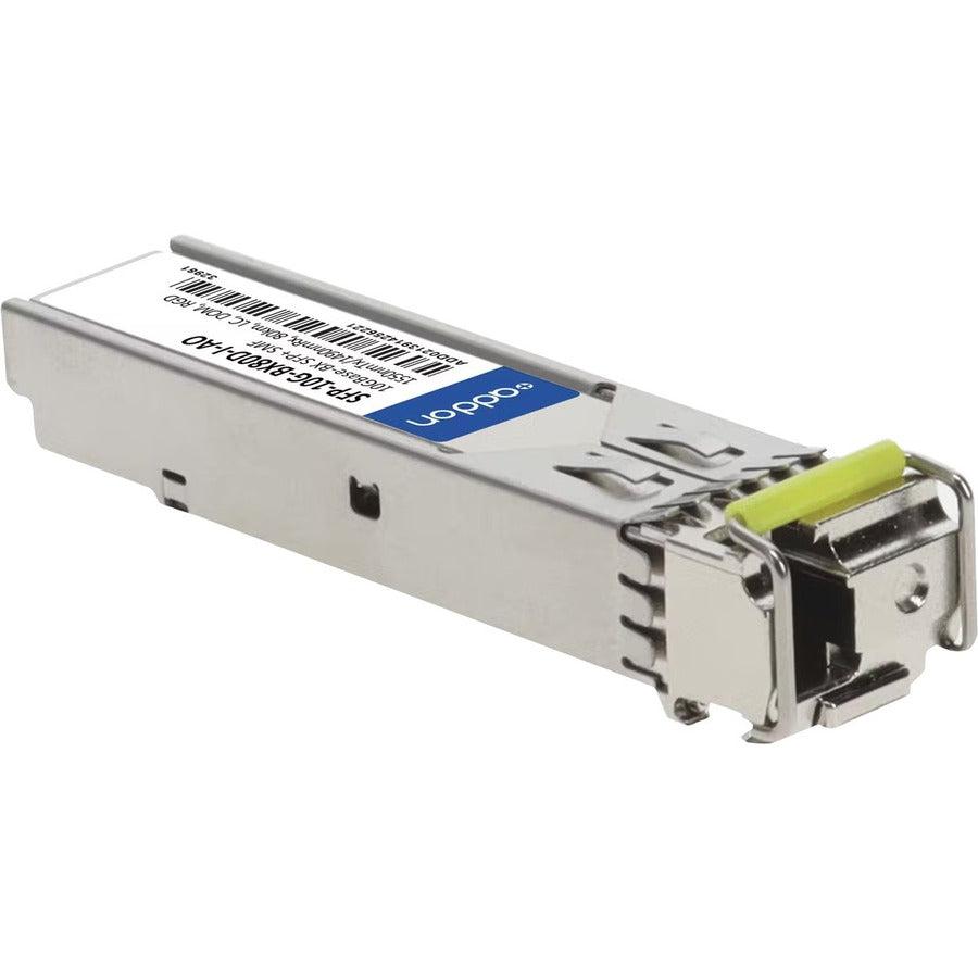 Addon Networks Sfp-10G-Bx80D-I-Ao Network Transceiver Module Fiber Optic 10000 Mbit/S Sfp+