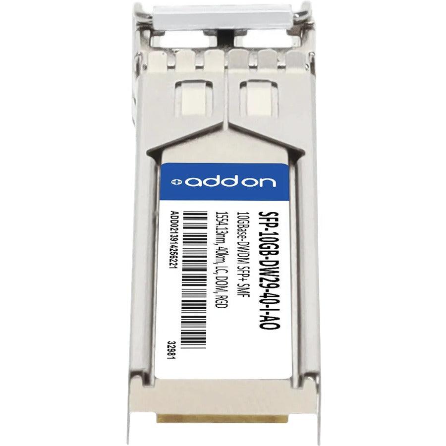 Addon Networks Sfp-10Gb-Dw29-40-I-Ao Network Transceiver Module Fiber Optic 10000 Mbit/S 1554.13 Nm