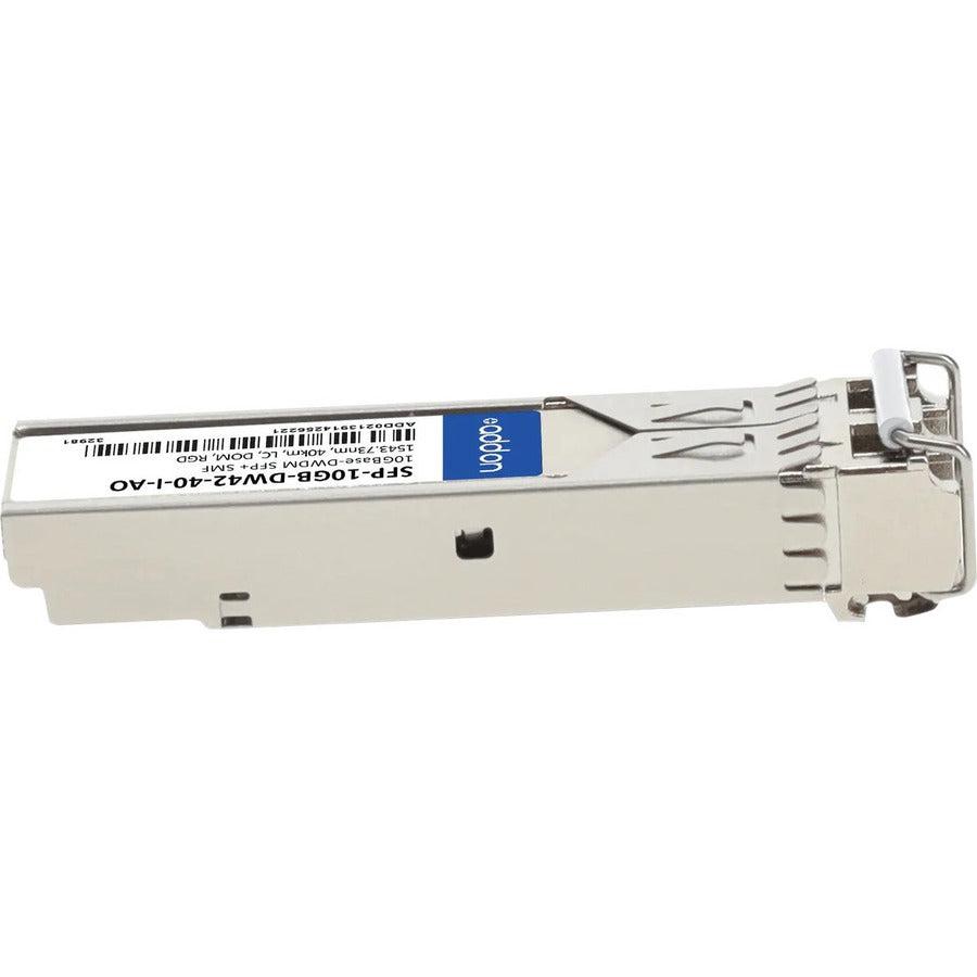 Addon Networks Sfp-10Gb-Dw42-40-I-Ao Network Transceiver Module Fiber Optic 10000 Mbit/S Sfp+ 1543.73 Nm