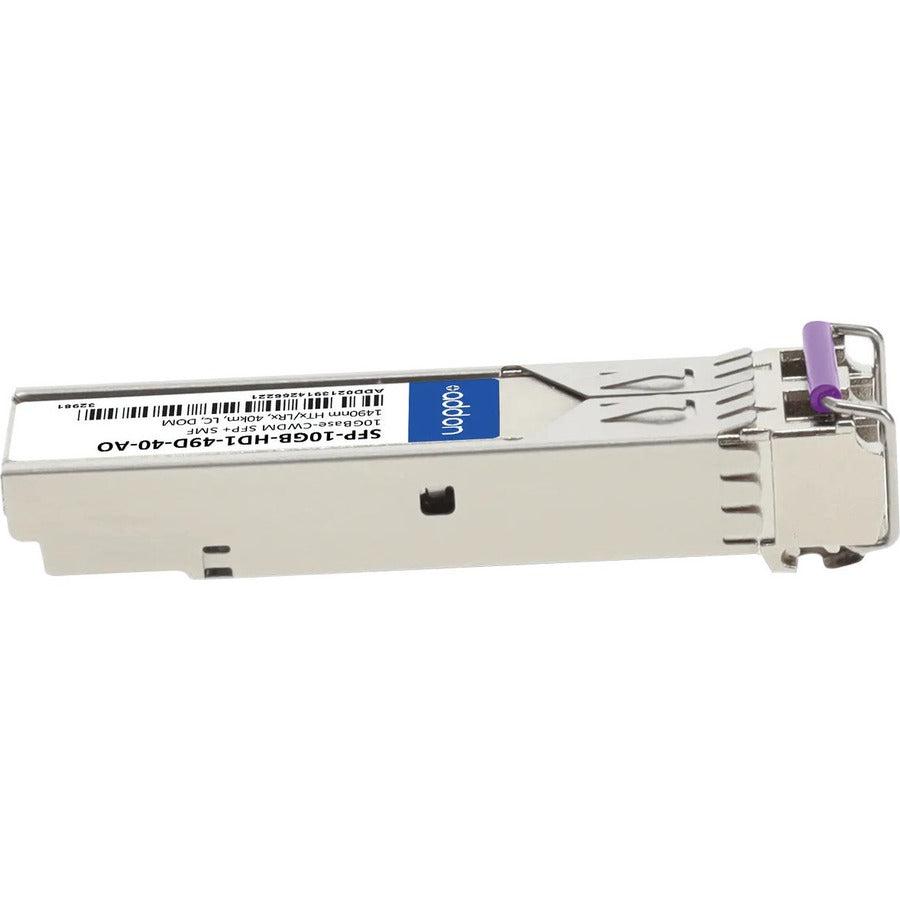 Addon Networks Sfp-10Gb-Hd1-49D-40-Ao Network Transceiver Module Fiber Optic 10000 Mbit/S Sfp+ 1490 Nm