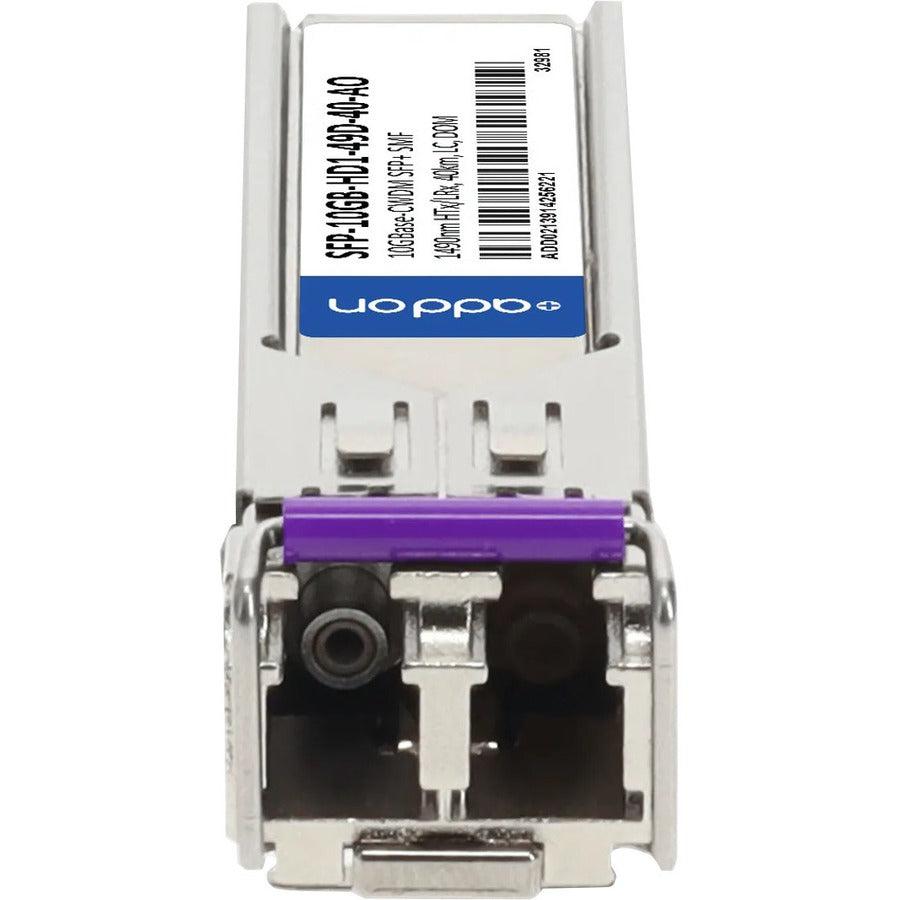 Addon Networks Sfp-10Gb-Hd1-49D-40-Ao Network Transceiver Module Fiber Optic 10000 Mbit/S Sfp+ 1490 Nm