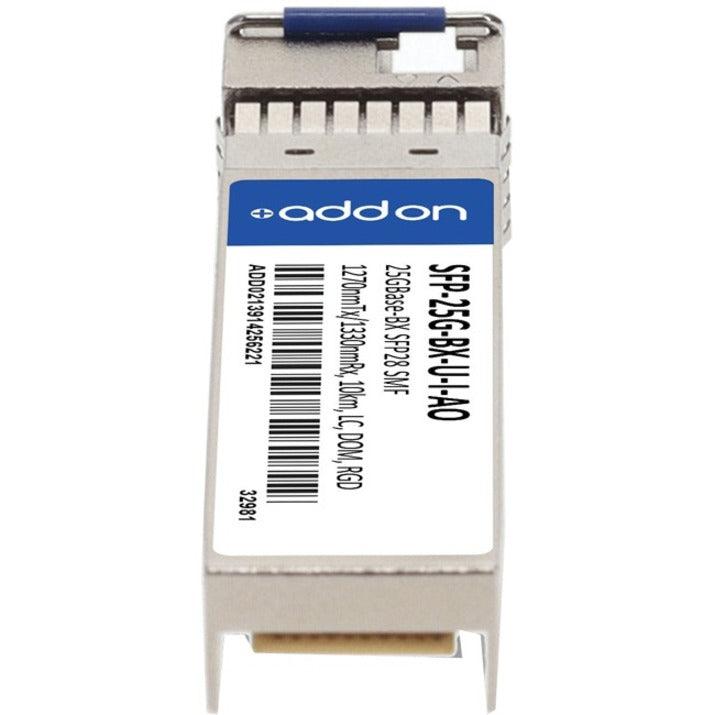 Addon Networks Sfp-25G-Bx-U-I-Ao Network Transceiver Module Fiber Optic Sfp28