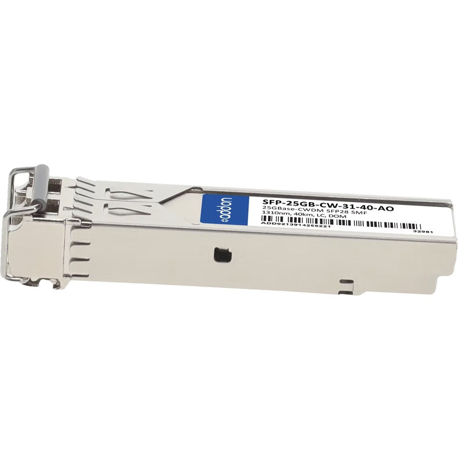 Addon Networks Sfp-25Gb-Cw-31-40-Ao Network Transceiver Module Fiber Optic 25000 Mbit/S Sfp28 1310 Nm