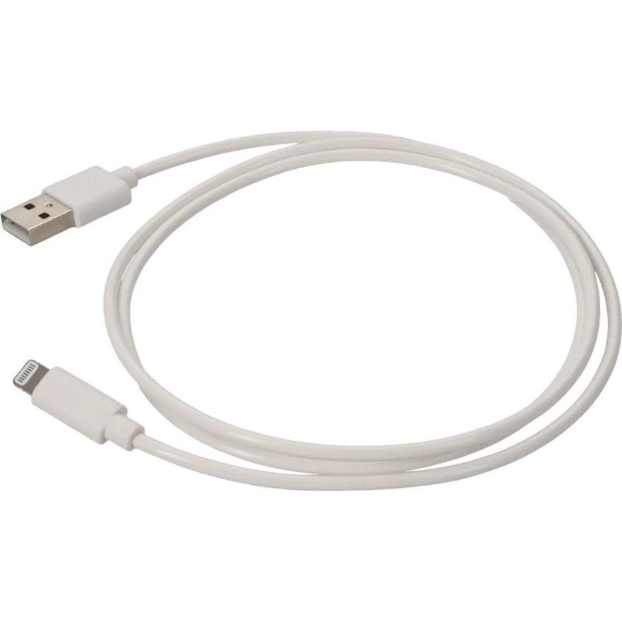 Addon Networks Usb2Lgt1Mw Usb Cable 1 M Usb 2.0 Usb A Lightning White