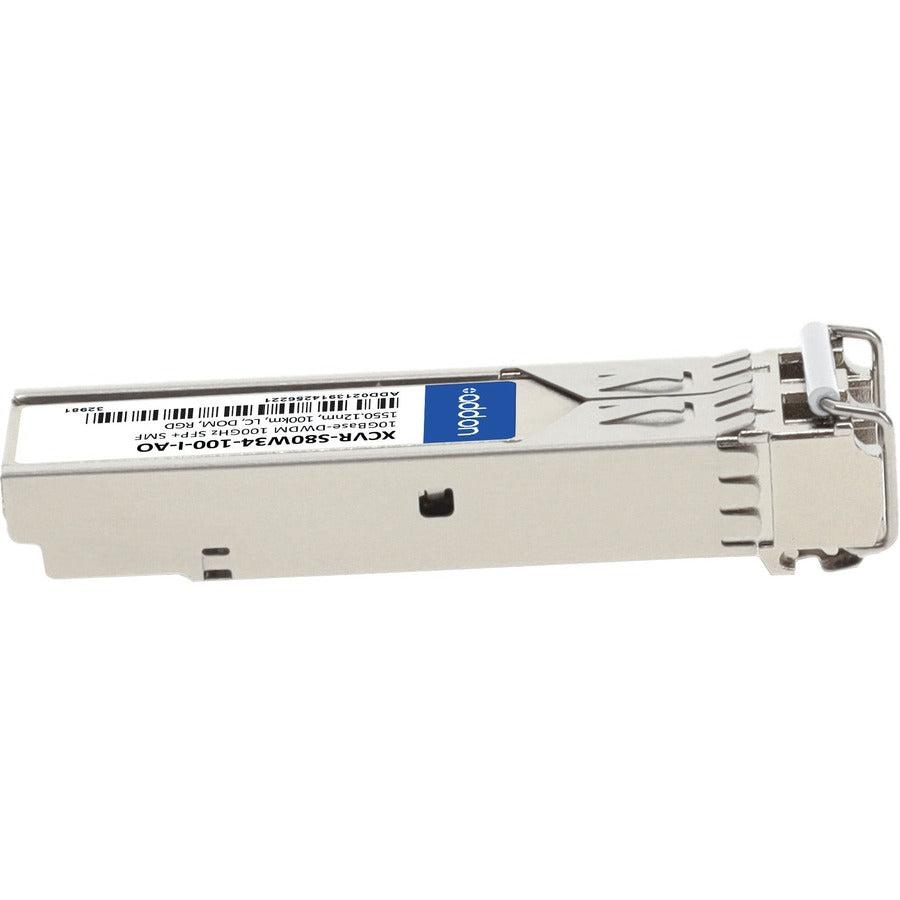 Addon Networks Xcvr-S80W34-100-I-Ao Network Transceiver Module Fiber Optic 10000 Mbit/S Sfp+ 1550.12 Nm