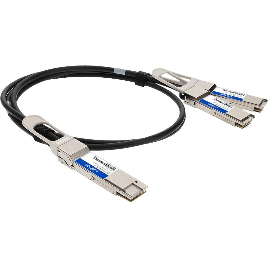 Addon Twinaxial Network Cable Qdd2Qsfp28400Cu1M-Ao