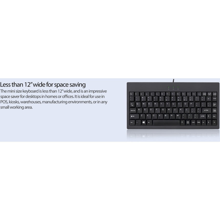 Adesso Easytouch Akb-110B Mini Keyboard