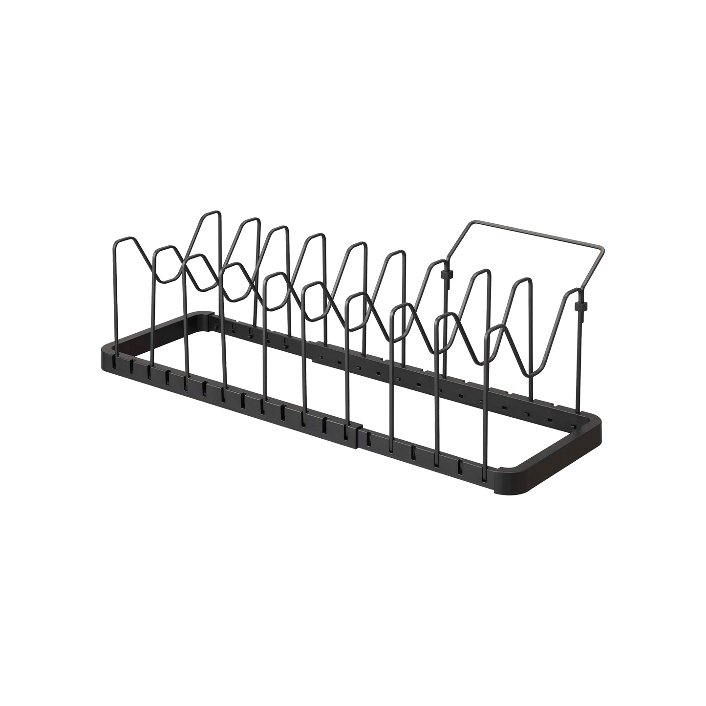 Adjustable Pot Lid Organizer - Steel