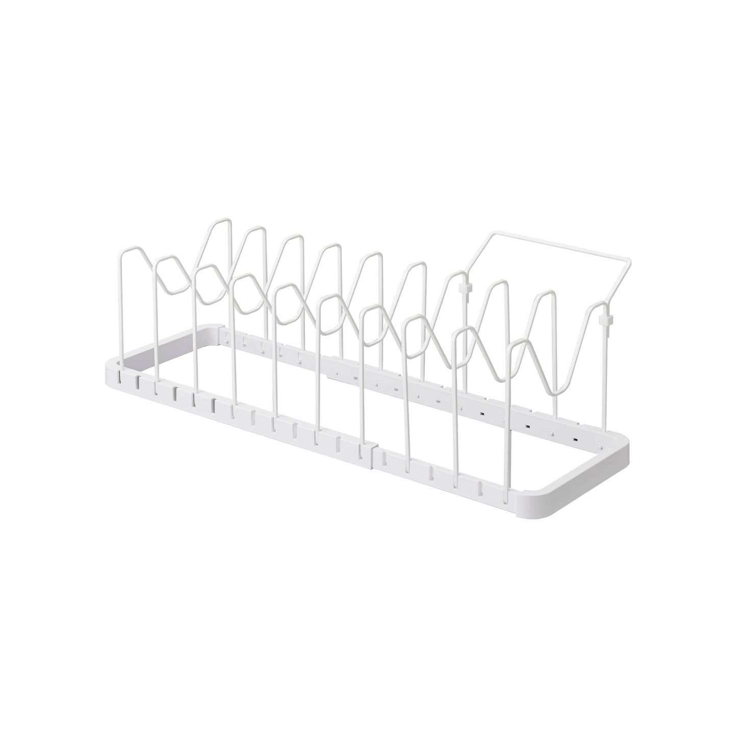 Adjustable Pot Lid Organizer - Steel