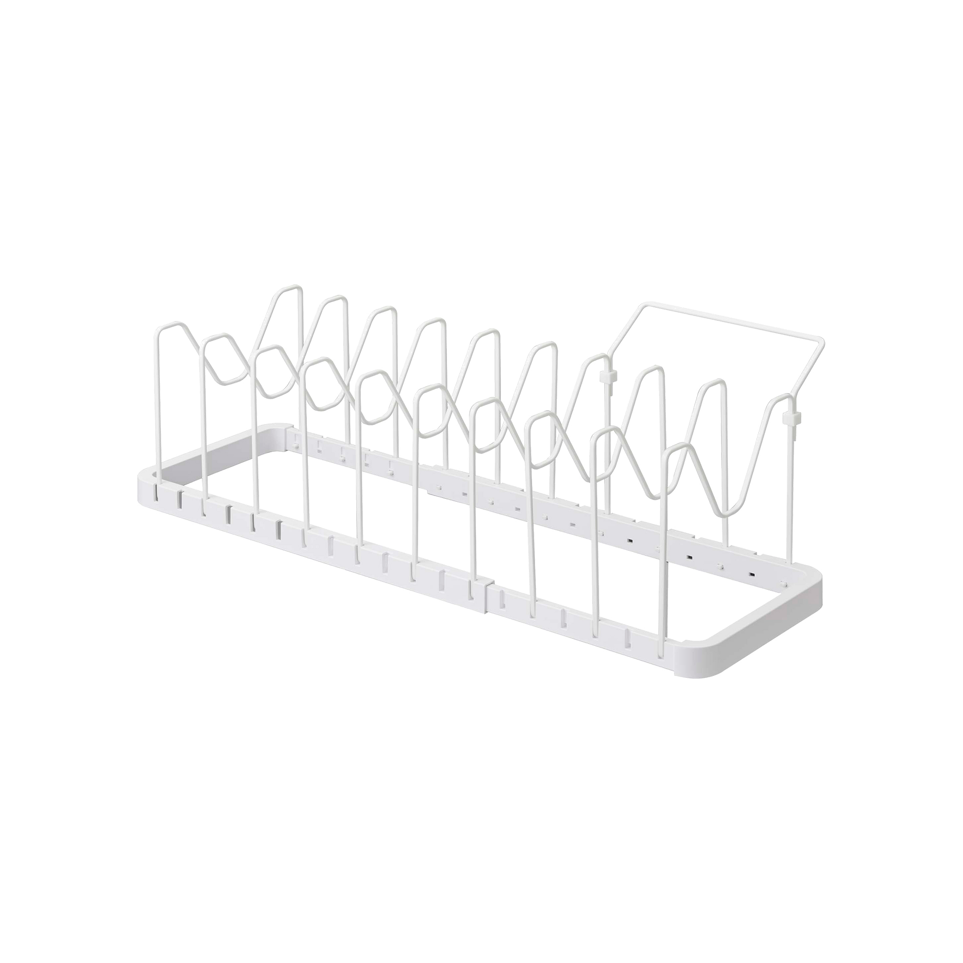 Adjustable Pot Lid Organizer - Steel