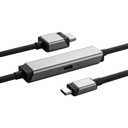 Alogic Ultra Usb-C To Hdmi With 100W Pd Cable - Male To Male - 1M