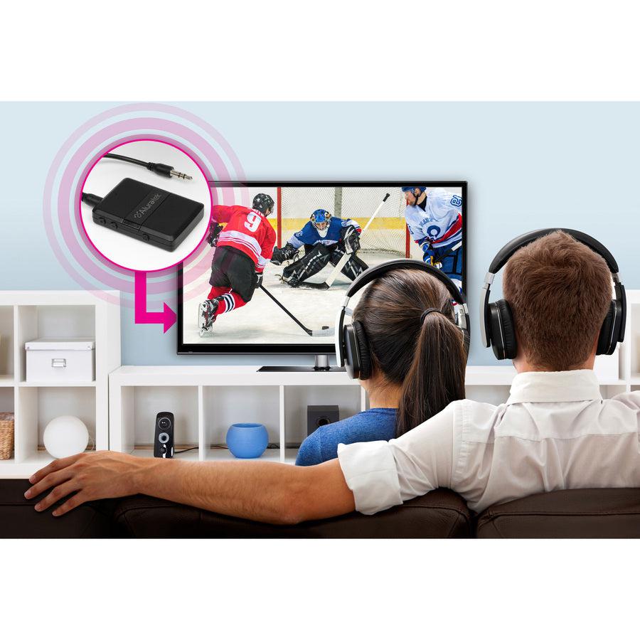 Aluratek Universal Bluetooth Audio Receiver And Transmitter ABC01F