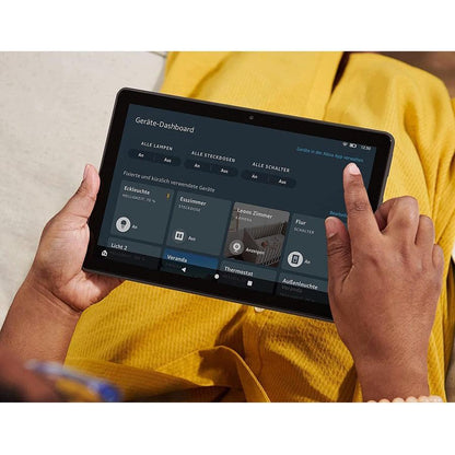 Amazon Fire HD 10 Tablet - 10.1" Full HD - Octa-core (8 Core) 2 GHz - 3 GB RAM - 32 GB SSD - Fire OS 7 - Black