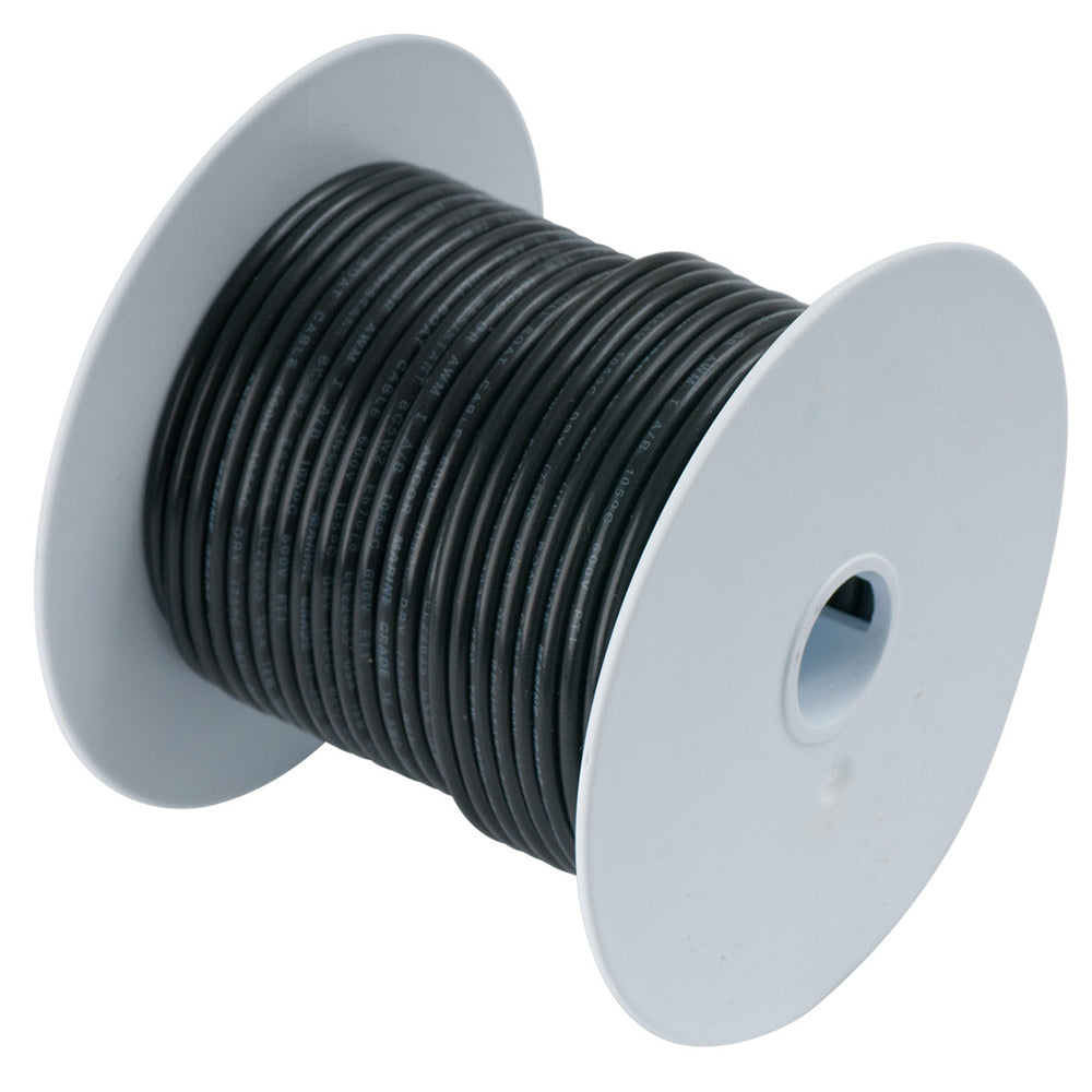 Ancor Black 12 AWG Tinned Copper Wire - 250'