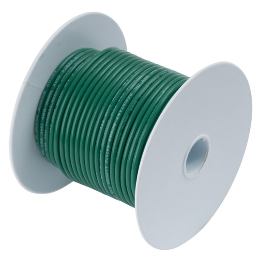 Ancor Green 14AWG Tinned Copper Wire - 100'