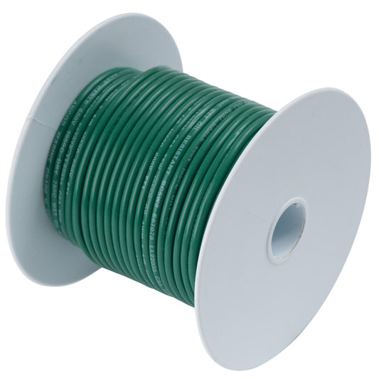 Ancor Green 16 AWG Tinned Copper Wire - 100'