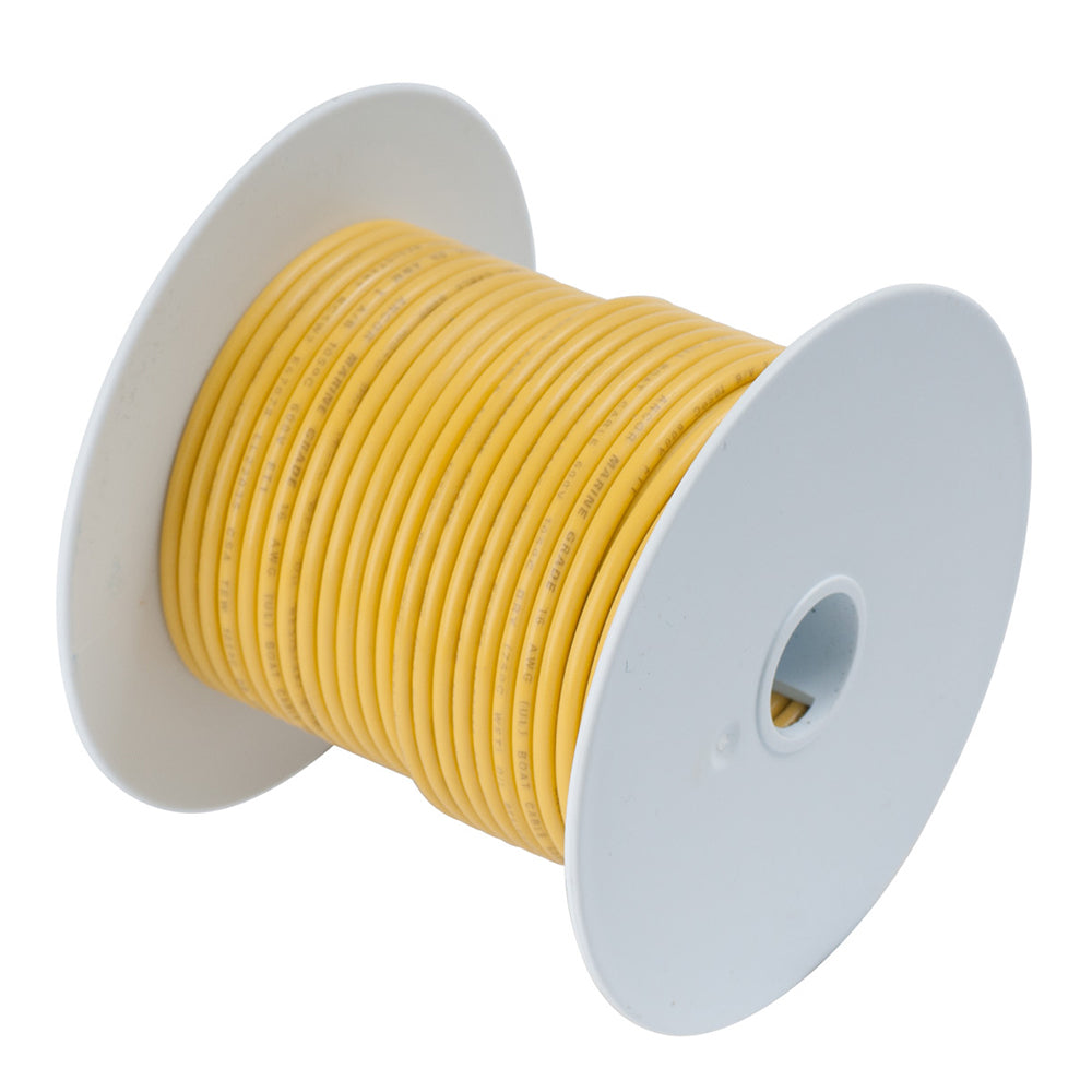 Ancor Yellow 8 AWG Tinned Copper Wire - 250'