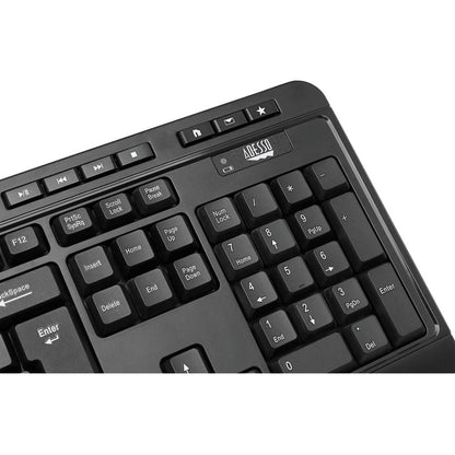 Antimicrobial Wireless Desktop,Keyboard & Mouse Combo