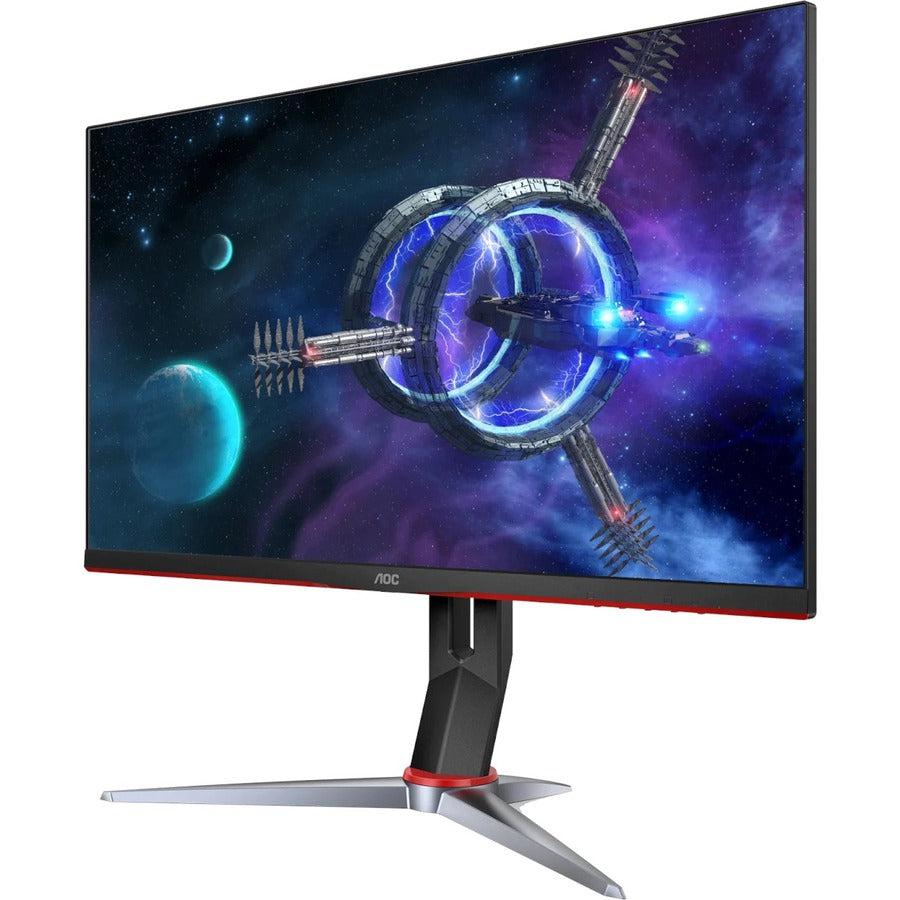 Aoc 27G2E Led Display 68.6 Cm (27") 1920 X 1080 Pixels Full Hd Black, Red