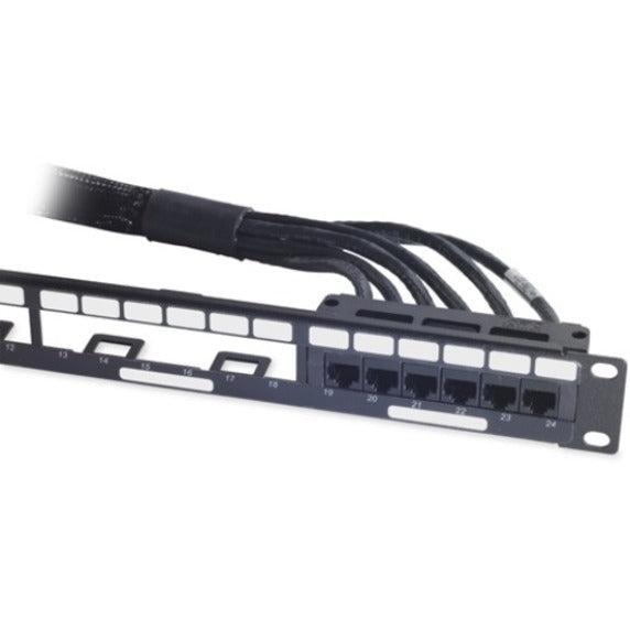 Apc 21Ft Cat6 Utp, 6X Rj-45 - 6X Rj-45 Networking Cable Black 6.4 M U/Utp (Utp)