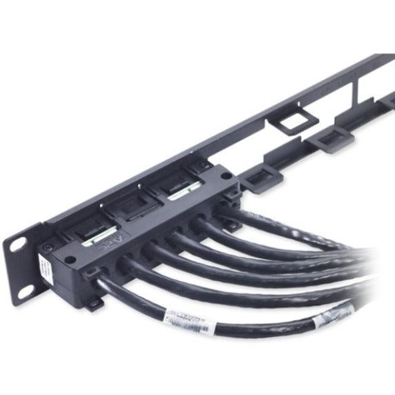 Apc 9Ft Cat6 Utp, 6X Rj-45 - 6X Rj-45 Networking Cable Black 2.74 M U/Utp (Utp)