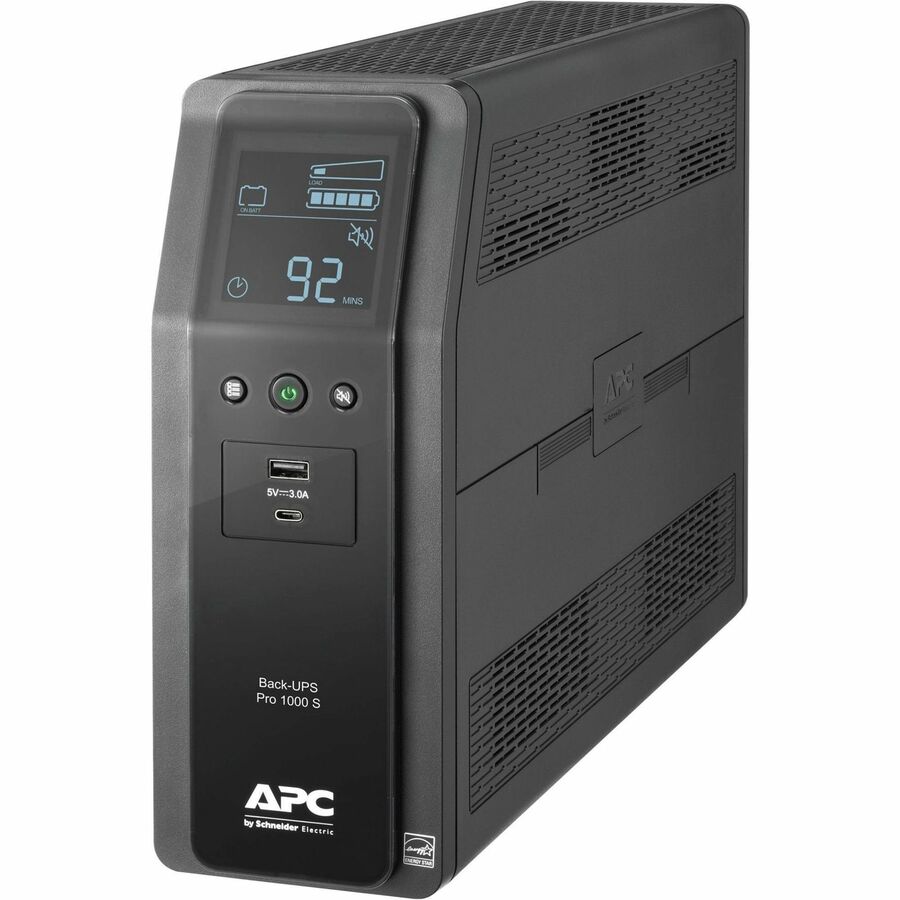 Apc By Schneider Electric Back-Ups Pro Br1000Ms 1.0Kva Tower Ups