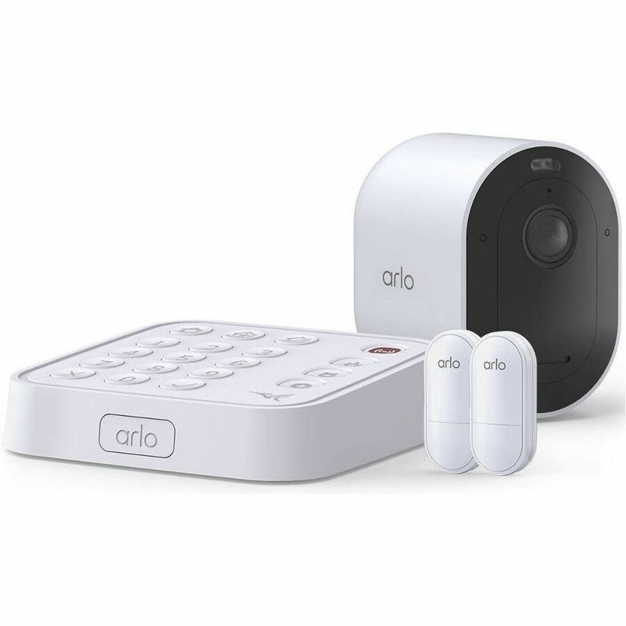Arlo Pro 5S Indoor/Outdoor 2K Network Camera - Color - 3 Pack - White - Infrared/Color