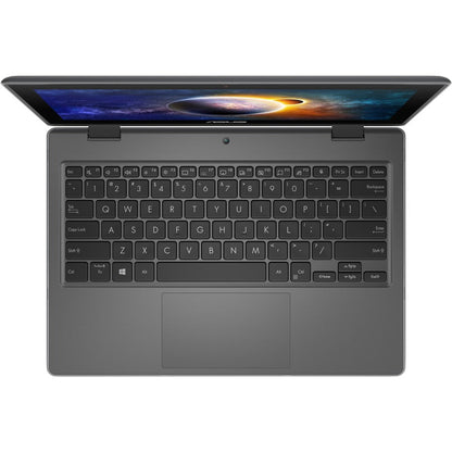 Asus Br1100F Br1100Fka-Xs02T-Lte Lte 11.6" Touchscreen Rugged Convertible 2 In 1 Notebook - Hd - 1366 X 768 - Intel Celeron N4500 Dual-Core (2 Core) 1.10 Ghz - 4 Gb Total Ram - 64 Gb Flash Memory - Dark Gray