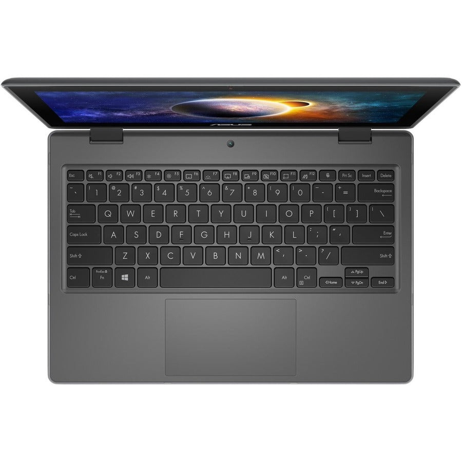 Asus Br1100Fka-Xs04T 11.6 Inch Intel Celeron N4500 1.1Ghz/ 4Gb Ddr4/ 128Gb Emmc + Tpm/ Usb3.2/ Windows 10 Professional Notebook (Star Grey)