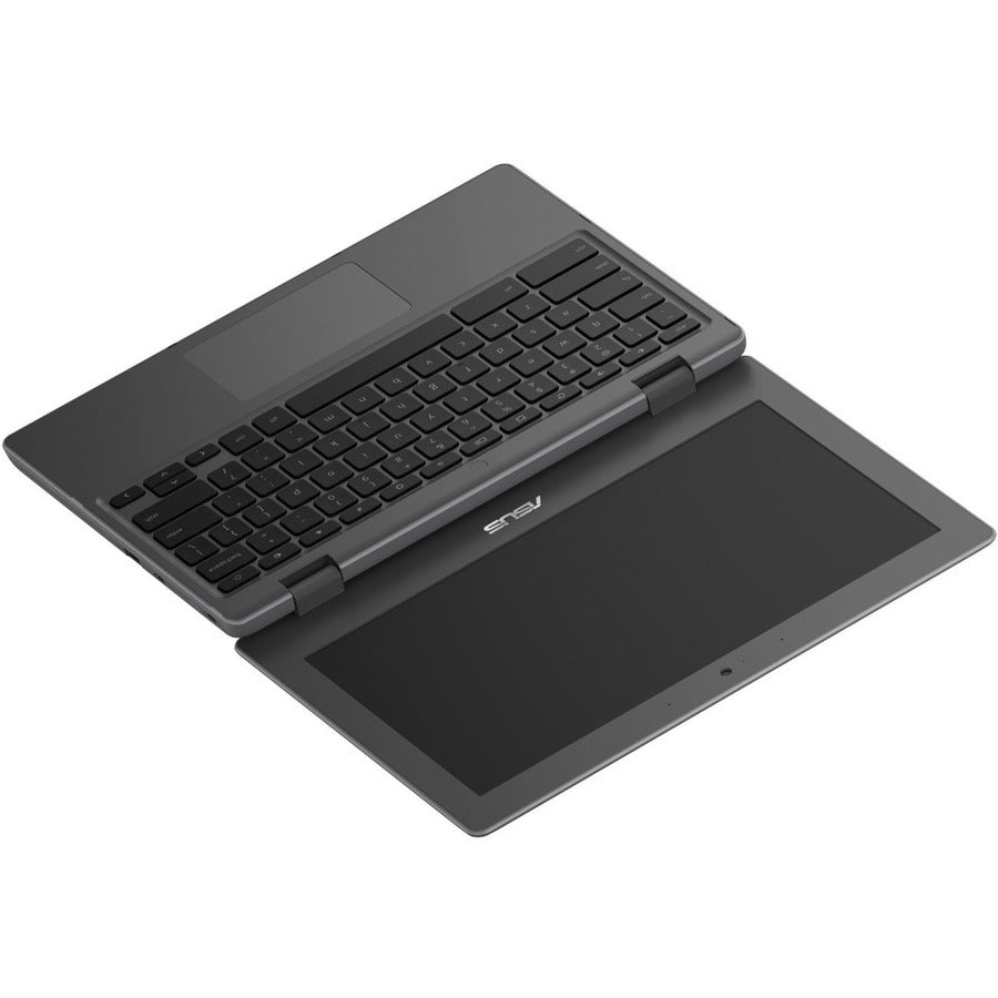 Asus Chromebook Cr1 Cr1100Cka-Yz182 11.6" Rugged Chromebook - Hd - 1366 X 768 - Intel Celeron N5100 Quad-Core (4 Core) 1.10 Ghz - 8 Gb Total Ram - 32 Gb Flash Memory - Dark Gray