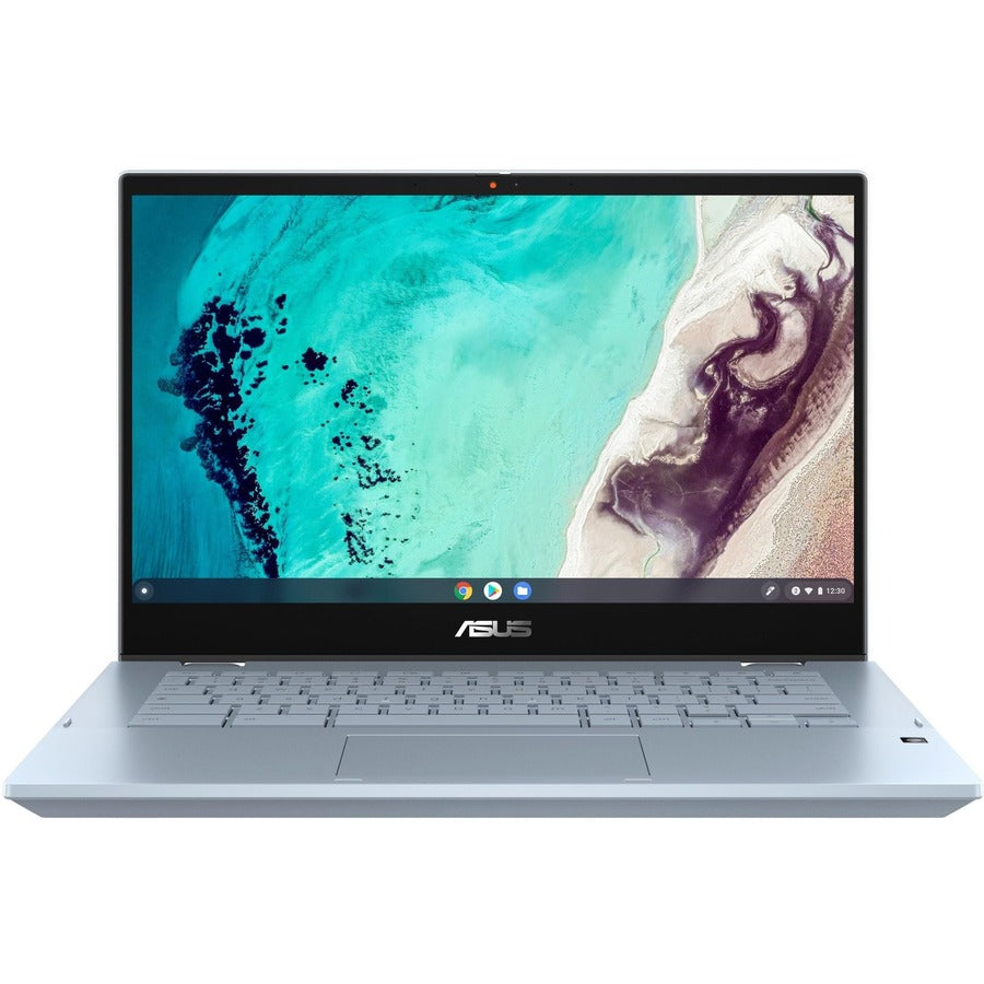 Asus Chromebook Flip Cx3400 Cx3400Fma-Dh586T-S 14" Touchscreen Convertible Chromebook - Full Hd - 1920 X 1080 - Intel Core I5 11Th Gen I5-1130G7 Quad-Core (4 Core) 1.80 Ghz - 16 Gb Total Ram - 16 Gb On-Board Memory - 256 Gb Ssd - Ai Blue