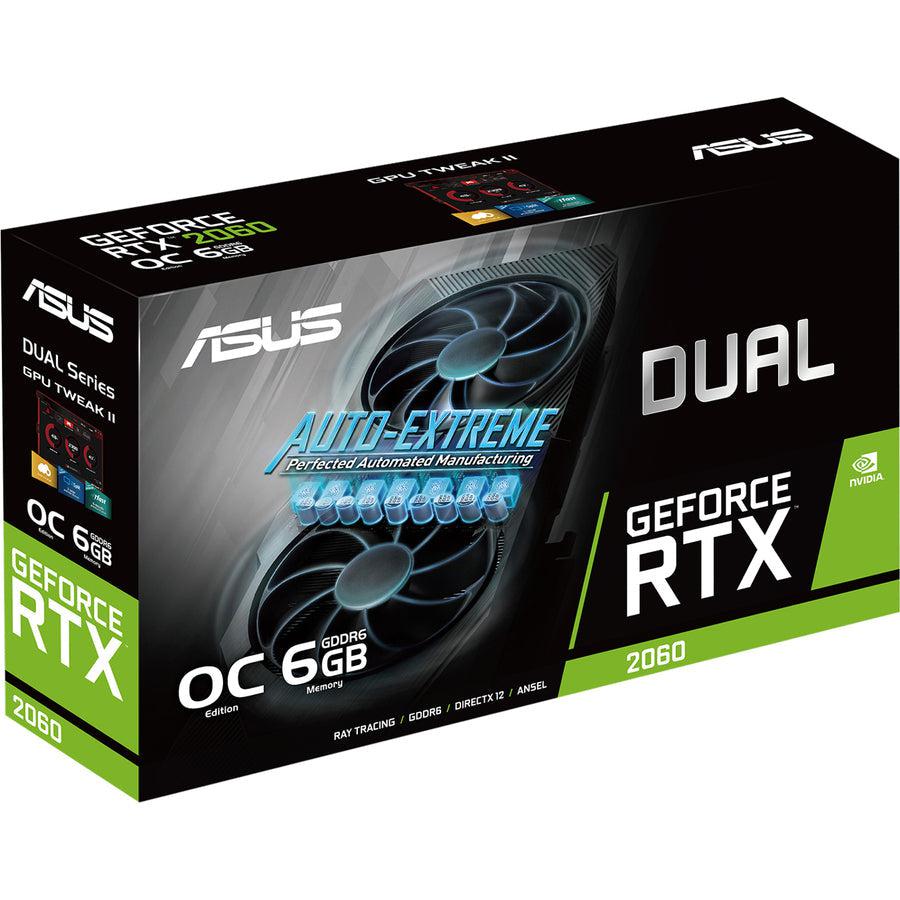 Asus Geforce Rtx 2060 Overclocked 6G Gddr6 Dual-Fan Evo DUAL-RTX2060-O6G-EVO  – TeciSoft