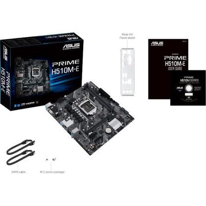 Asus Prime H510M-E Desktop Motherboard - Intel H510 Chipset - Socket Lga-1200 - Micro Atx PRIME H510M-E