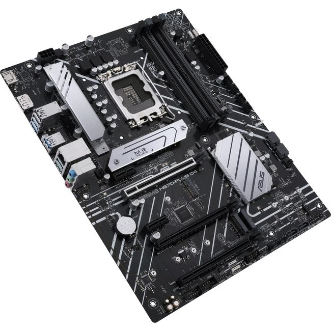 Asus Prime H670-Plus D4 Desktop Motherboard - Intel H670 Chipset - Socket Lga-1700 - Intel Optane Memory Ready - Atx PRIME H670-PLUS D4