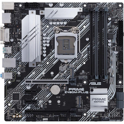 Asus Prime Z490M-Plus Lga 1200 (Intel 10Th Gen) Intel Z490 Sata 6Gb/S Micro Atx Intel Motherboard